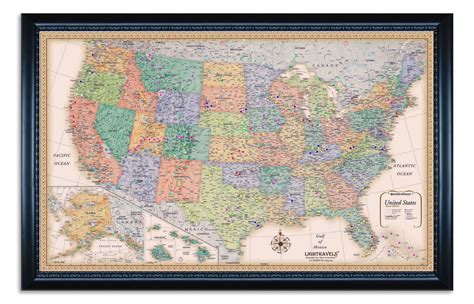 Rand Mcnally Laminated Classic United States Map Lami