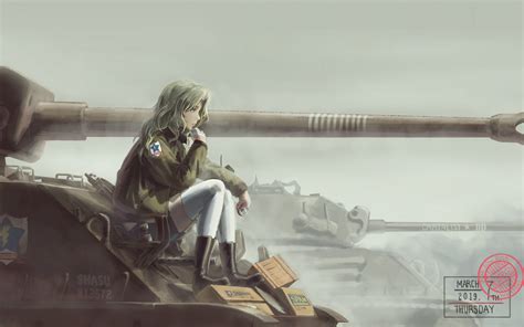 Kay Girls Und Panzer Drawn By Useless Danbooru
