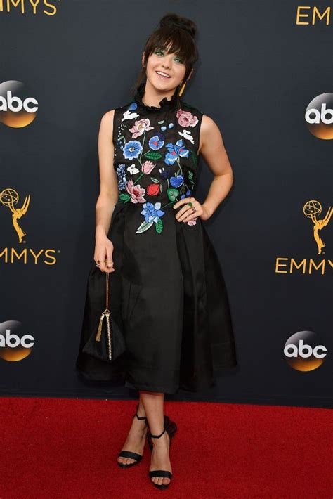 Maisie Williams 68th Annual Emmy Awards In Los Angeles Fashion Style