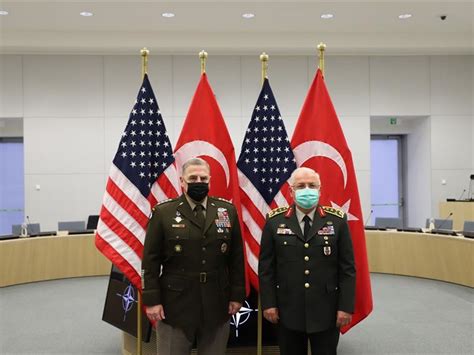 Genelkurmay Başkanı Güler ABD li mevkidaşı Milley ile İstanbul daki