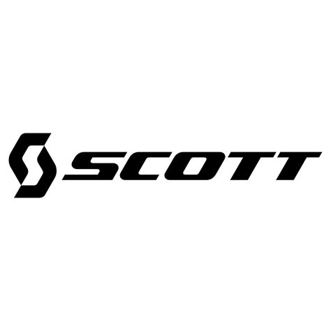 The Scott Logo Is Shown On A White Background