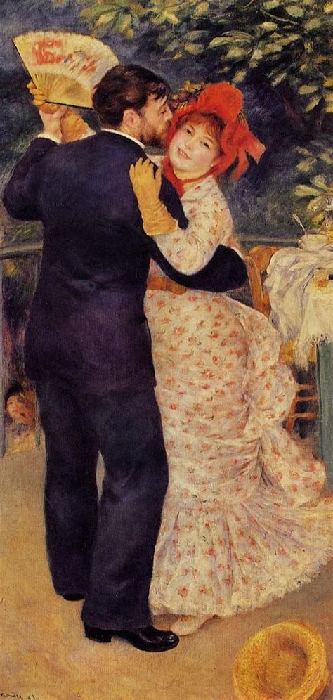 Dance In The Country By Pierre Auguste Renoir