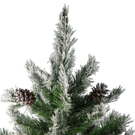 Northlight 4 Ft Pine Traditional Flocked Artificial Christmas Tree In