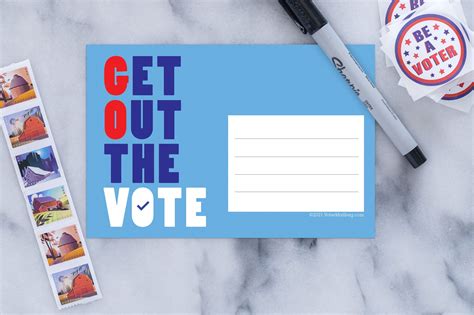 Get Out The Vote Postcards Election Postcards Etsy