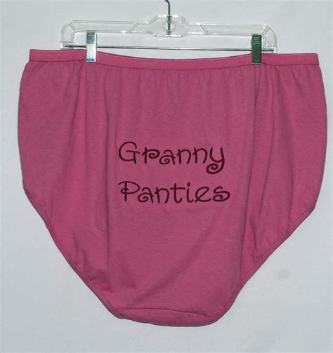 granny panties funny extra large gag t for new grandma etsy