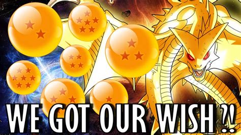 Super Shenron Is Here Our Wish Has Been Granted Dbz Dokkan Battle Youtube
