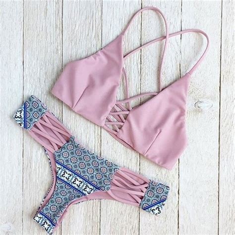 2017 New Sex Swimwear Women Set Female Swimsuit Biquini New Bathing