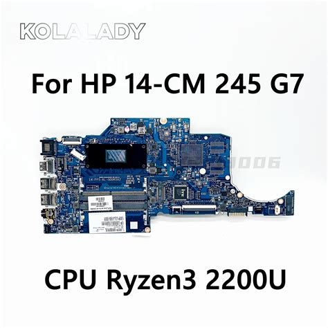 L23393 601 L23393 001 For Hp 14 Cm 245 G7 Laptop Motherboard