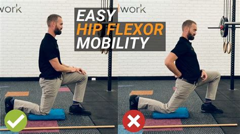 Hip Flexor Mobility Easy Tutorial Youtube