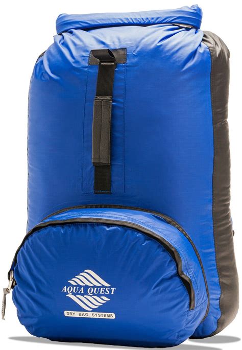 Aqua Quest `the Himal Waterproof Ultra Light Backpack Dry Bag 20l 1200 Cu In Blue And Black