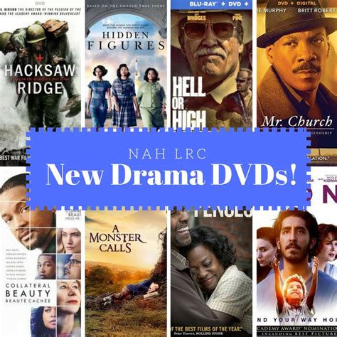 New Drama Dvds Available At Nah Lrc