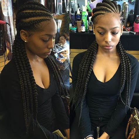 Whether you have naturally straight hair or straightened it with a flat iron, here are 20 straight hairstyle ideas that'll switch up your usual style. 40+ Super Cute And Creative Cornrow Hairstyles You Can Try ...