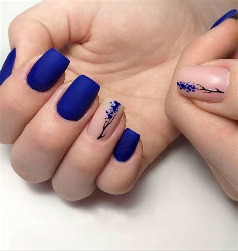 15 Pretty Acrylic Blue Nails Design For Summer Nails Makeup Page 4 Of