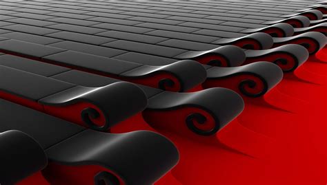 3d And Abstract Hd Wallpaper Red And Black Wallpaper Black Wallpaper