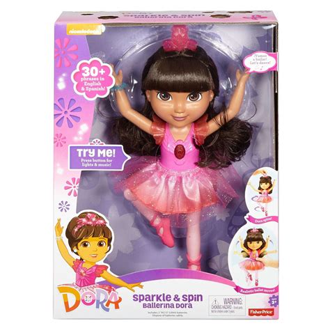 Dora The Explorer Nickelodeon Sparkle And Spin Ballerina Dora Fashion