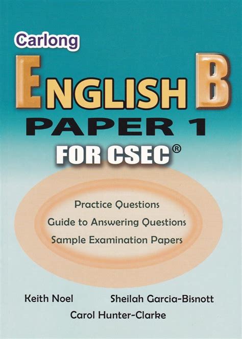 Carlong English B Paper 1 For Csec Booksmart