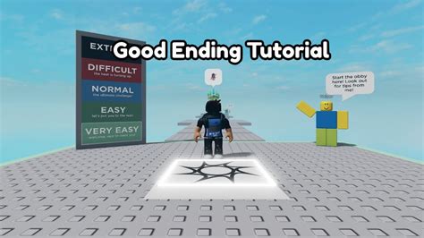 A Stereotypical Obby Roblox Good Ending Tutorial Youtube