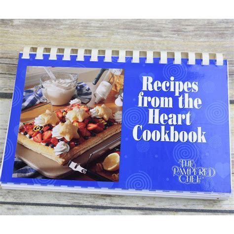 Pampered Chef Cookbook 1997 Recipes From The Heart Vintage Etsy