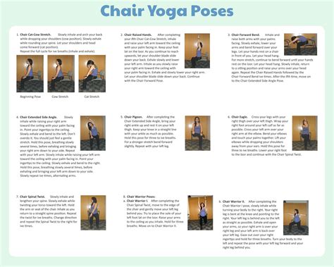 20 Best Printable Chair Yoga Exercises For Seniors Pdf For Free At