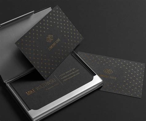 Modern Stylish Business Card Templates Designs Graphics Design