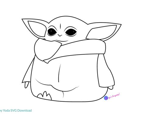 Baby yoda subtraction coloring page everyone loves baby yoda…take advantage of his cuteness to help your students practice addition math facts. Baby Yoda SVG for Cricut - Create your own Baby Yoda ...