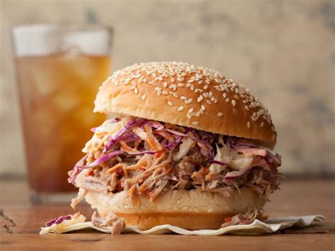North Carolina Pulled Pork Bbq Sandwich Recipes Cooking Channel
