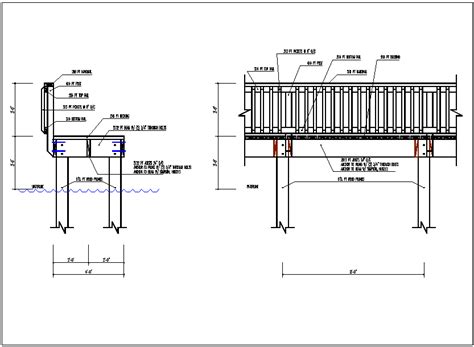 Hand Railing Of Open Balcony Detail View Dwg File Cadbull