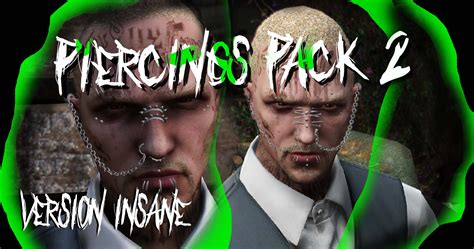 Insane Piercings Pack For Mp Male And Female Gta5