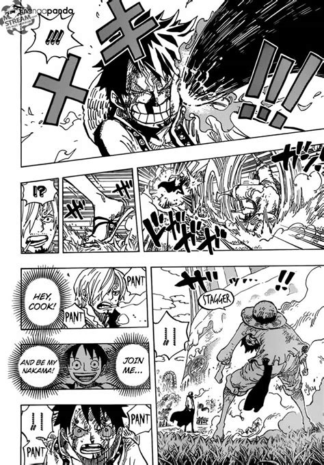 One Piece Chapter 844 Luffy Vs Sanji One Piece Manga Online