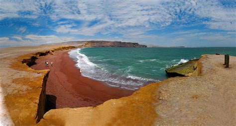 Theres A Rare Red Beach At The Paracas National Reserve That You Need