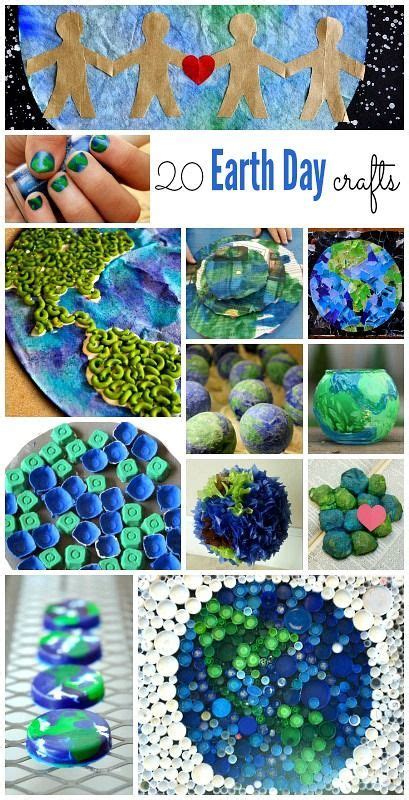 20 Earth Day Activities For Kids ~ Lots Of Simple Crafts