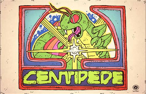 Hartter Centipede Arcade Art At Retroistcom
