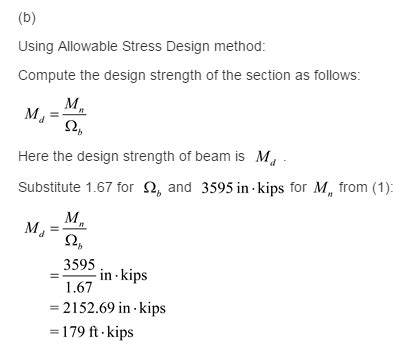 Solved The Beam Shown In Figure P Is Laterally Braced Only At