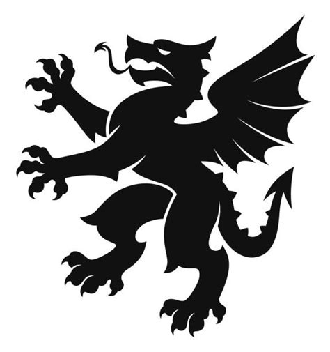 Dragon Emblem Illustrations Royalty Free Vector Graphics And Clip Art