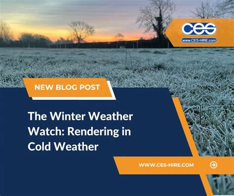 The Winter Weather Watch Rendering In Cold Weather