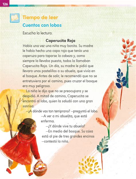 Lengua Materna Español Primer Grado 2020 2021 Página 126 De 225