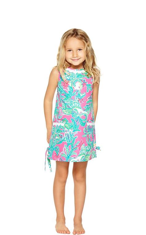Girls Little Lilly Classic Shift Dress Lilly Pulitzer Girl Outfits