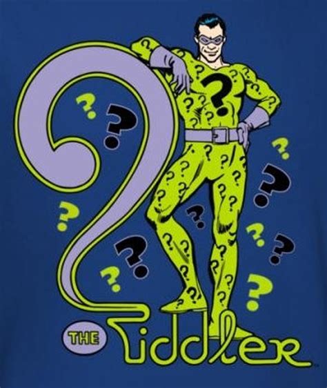 The Riddler T Shirt Nerdkungfuplus Size Riddler T Shirt
