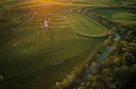 A Private Training Track Is Positioned On Stone Farm In Paris Kentucky