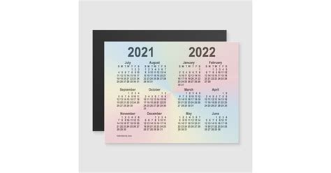 2021 2022 School Year Calendar By Janz Rainbow Nz