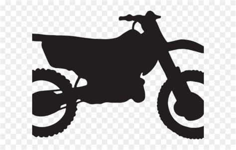 Download Easy Silhouette Dirt Bike Clipart 173194 Pinclipart