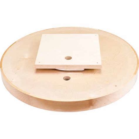 You can do this a million ways. Round Lazy Susan with Pre-installed Cast Aluminum Swivel ...