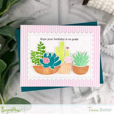 A birthday is an annual gift given to a person in order to enjoy the love that close friends have for him. Hope Your Birthday is On Point | SugarPea Designs Clear Stamps