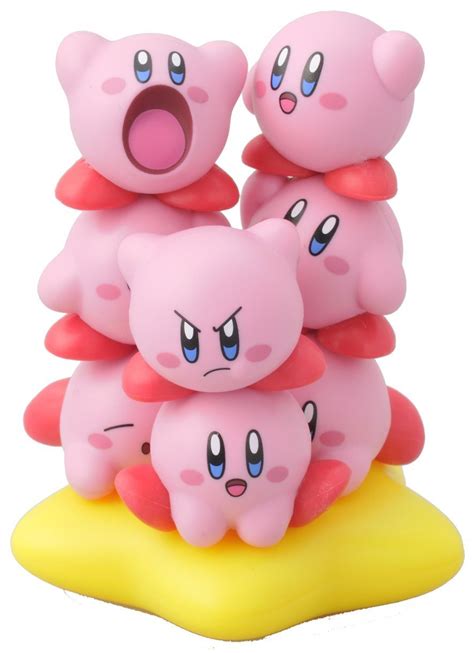 10pcsset New Kirby Figure Tsumu Pvc Figure Warp Star By Ensky With