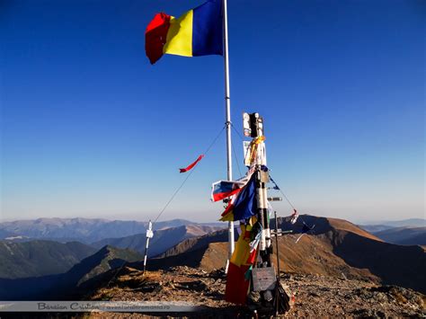 Moldoveanu peak, at 2,544 metres, is the highest mountain peak in romania. Varful Moldoveanu, Fagaras, Munti - Aventura in Romania