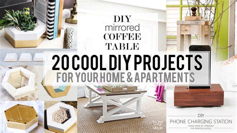 Decorating a home can be a challenging task. 20 Cool Home decor DIY Project - YouTube