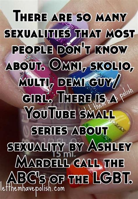 There Are So Many Sexualities That Most People Dont Know About Omni