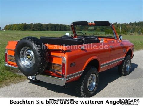 1970 Chevrolet K5 Blazer Cst Full Convertible 4x4 2hd Rarity H