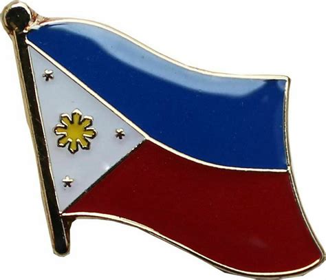 Philippines Lapel Pin Flag California Distributing
