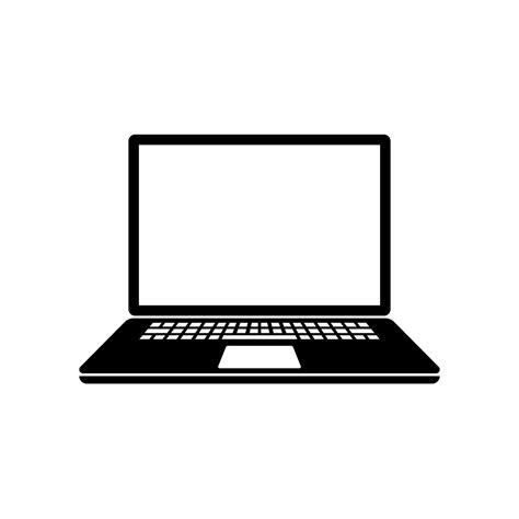 Laptop Icon Symbol On White Background Vector Illustration 3164221